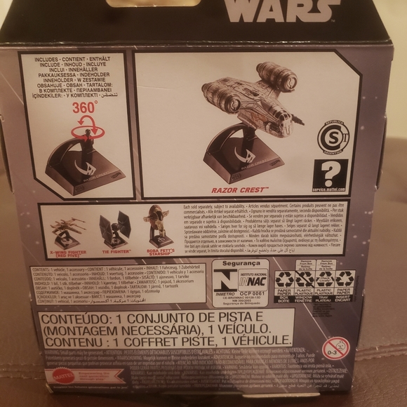 Hot Wheels Star Wars Starship Select Razor Crest-New! - Picture 3 of 3